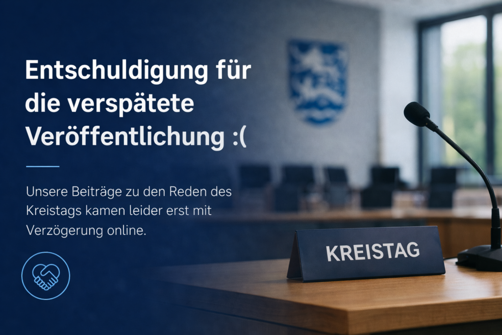 Entschuldigung für eine Verspätete Veröffentlichung